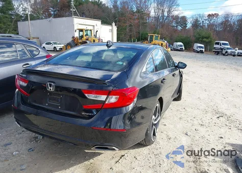 2019 Honda Accord Sport z USA, uszkodzony, nr VIN 1HGCV1F32KA115641